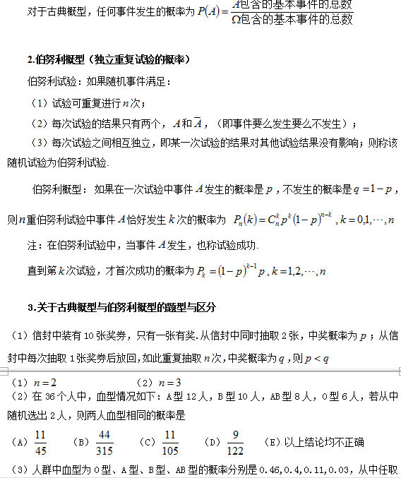 2018考研资料:管理类联考数学极易混淆的考点分析 2018考研资料:管理类联考数学极易混淆的考点分析