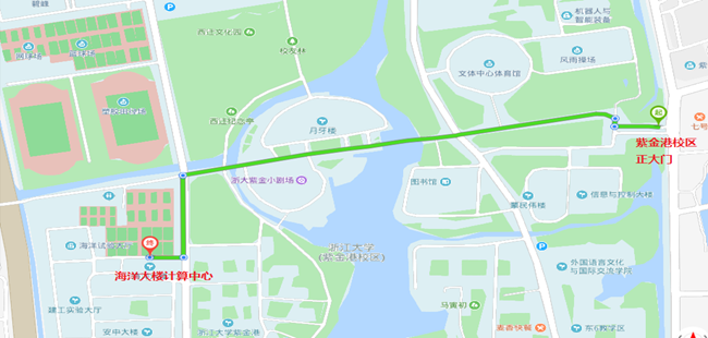 说明: E:\研究生工作（整理）\2019年硕士名额分配\海洋大楼路线图.png